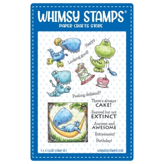 Dino Mighties Clearstamps -...