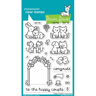 Happy Couples Clearstamps -...