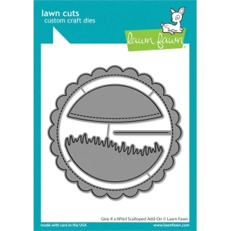 Dive It A Whirl Scalloped Add-on - Lawn Fawn