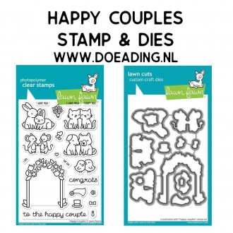 SET Happy Couples Stamps &...