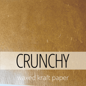 Crunchy (Waxed Kraft Paper)...