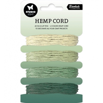 Hemp Cord Shades of Green...