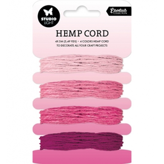 Hemp Cord Shades of Pink...