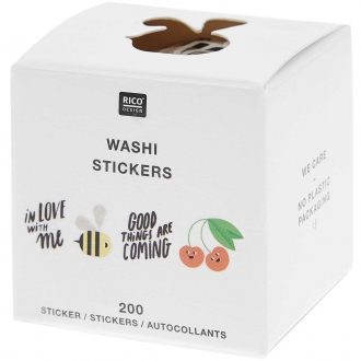 * Bees Washi Stickers -...