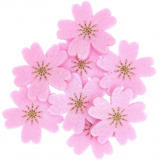 Cherry Blossoms Dark Pink -...