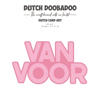 Card Art Van Voor - Dutch...
