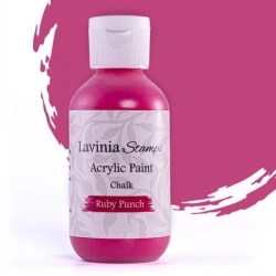 Chalk Acrylic Paint Ruby Punch - Lavinia Stamps