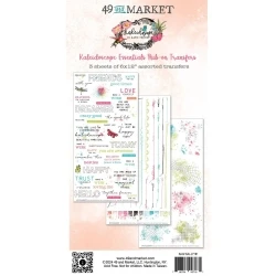 Essentials Kaleidoscope Rub-On Transfer Set - 49 and Market