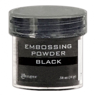 Embossing Powder Black -...