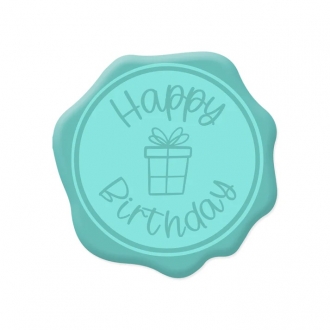 Happy Birthday Wax Stamp -...