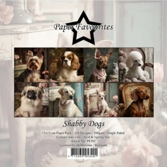 Shabby Dogs 6x6" Paper Pack...
