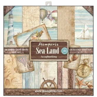 Sea Land 12x12" Paper Pack...