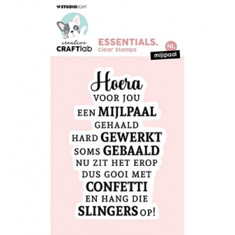 Clearstamp Mijlpaal...