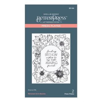 Mirrored Arch Blooms Press...