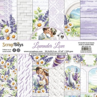 Lavender Love 8x8" Paper...