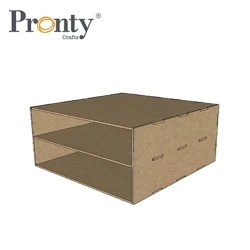 MDF Big Storage Accessoires Box - Pronty Crafts