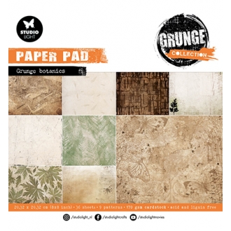 Paper Pad Grunge Botanics...