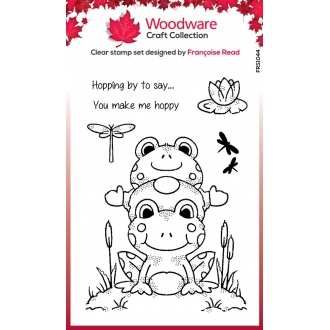 Hopping Gnome Clearstamps -...