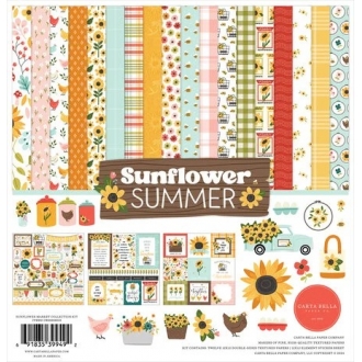 Sunflower Summer 12x12"...