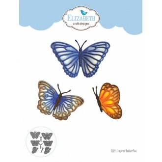 2119 - Layered Butterflies
