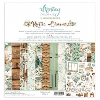 Rustic Charms 12x12" - Mintay