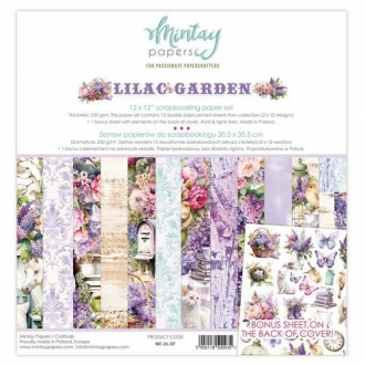 Lilac Garden 12x12" - Mintay
