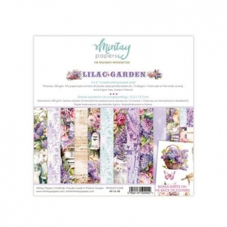 Lilac Garden 6x6" - Mintay