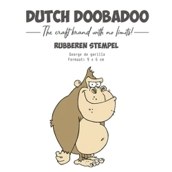 Rubber Stempel George de Gorilla - Dutch Doobadoo