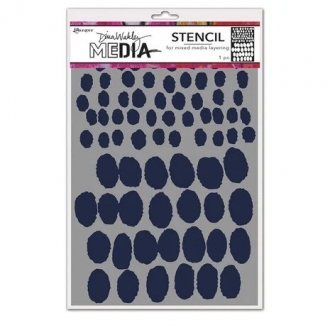 Varied Stencil 9x6" - Dina...