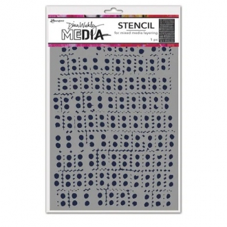Stacked Stencil 9x6" - Dina...