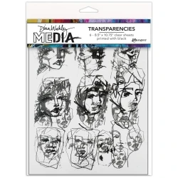 Transparencies Tinies Set 2 - Dina Wakley MEdia