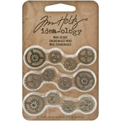 Mini Gears (12pcs) - Tim Holtz