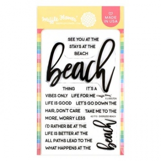 Oversized Beach Clearstamps...