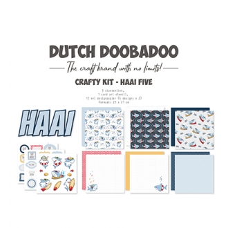 Craftykit Haai Five - Dutch...