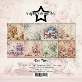 Tea Time 6x6" Paper Pack - Paper Favourites