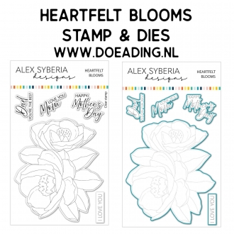 SET Heartfelt Blooms Stamp...