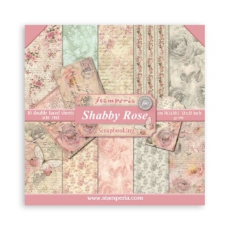 Shabby Rose 12x12" Paper...