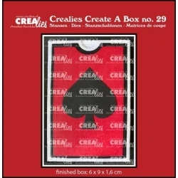 Create A Box Stansen No. 29 Speelkaartendoosje - Crealies