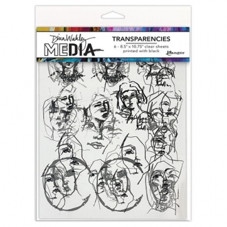 Dina Wakley MEdia Transparencies Tinies Set 1