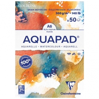 A6 Aquapad Goldline 300gr....