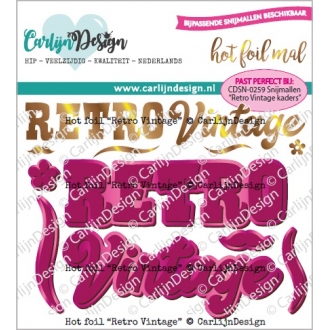 Hot Foil Retro Vintage -...