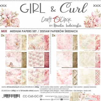 Girl & Curl - Mix Paper Set...