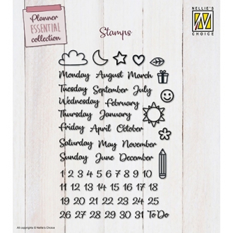 Planner Essentials Clearstamps - Nellie Snellen