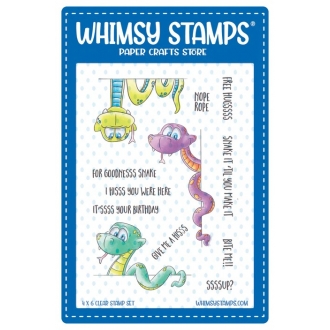 Sassy Snakes Clearstamp -...