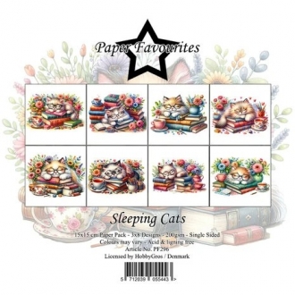 Sleeping Cats 6x6" Paper Pack - Paper Favourites