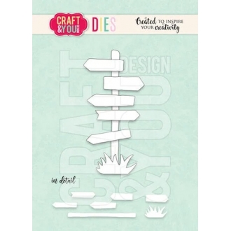 Signpost Set Dies - Craft &...