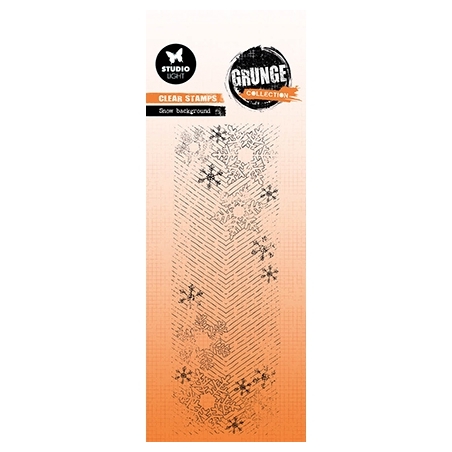 Clearstamp Snow Background Grunge Collection Nr.675 - Studio Light