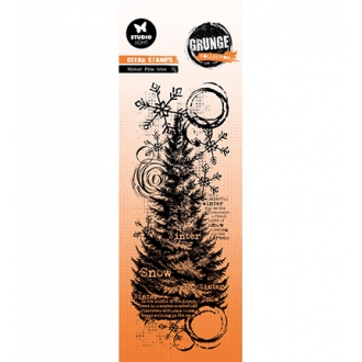 Clearstamp Winter Pine Tree...