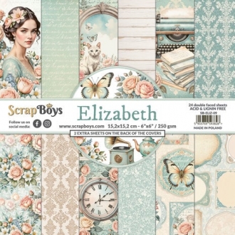 Elizabeth 6x6" Paper Pad - Scrapboys