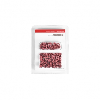 8 mm Dark Red Eyelets -...